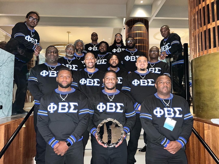 The “BlueCollar Chapter” of Phi Beta Sigma Strikes Again! Trident